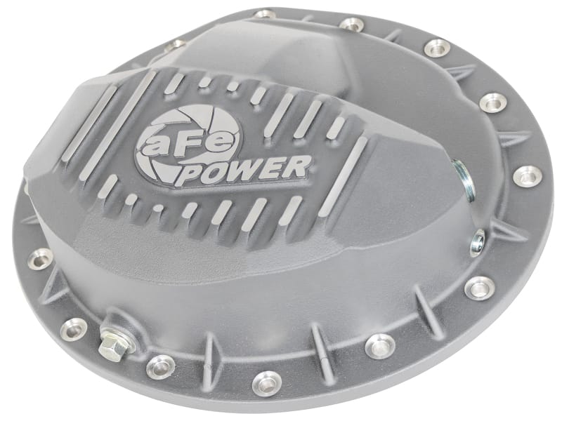 aFe — Street Series Rear Differential Cover Raw w/ Machined Fins