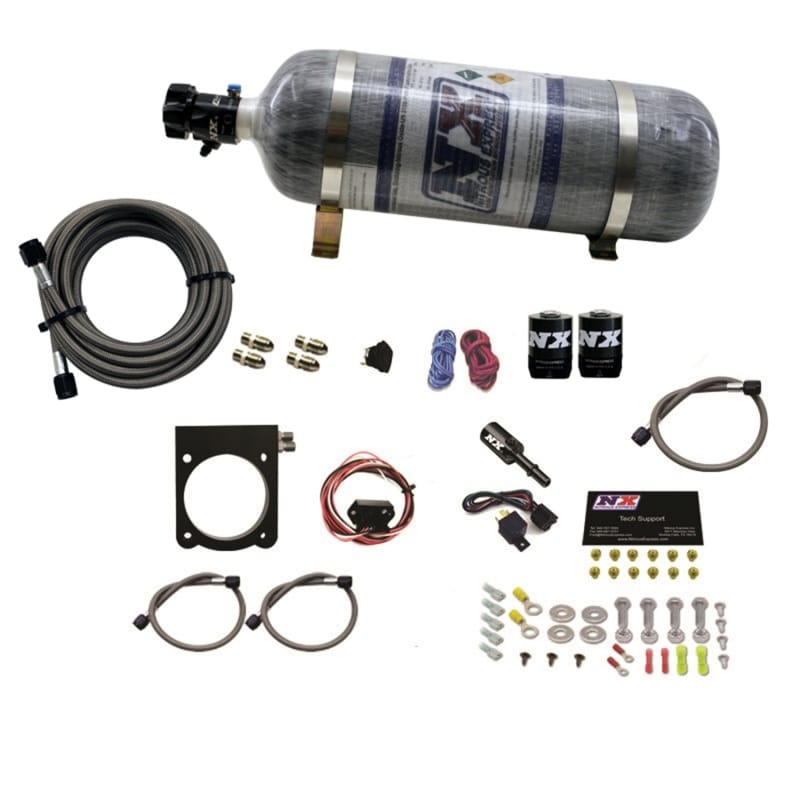 Nitrous Express — 3.6L V6 DODGE PLATE SYSTEM (50-200HP) W/ 12LB BOTTLE
Nitrous Oxide Injection System Kit