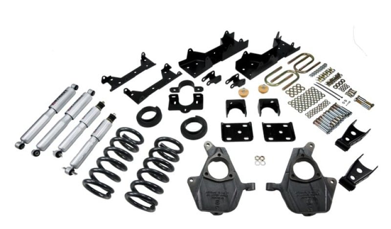Belltech — Front And Rear Complete Kit W/ Street Performance Shocks
LOWERING KIT W/ STREET PERFORMANCE SHOCKS - 672SP