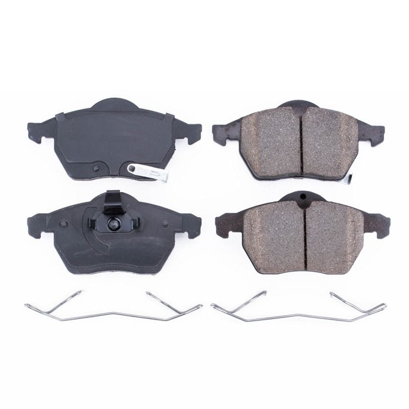 PowerStop — PowerStop - Z17 Low-Dust Ceramic Brake Pads with Hardware