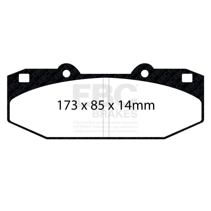 EBC — Bluestuff NDX Full Race Brake Pads