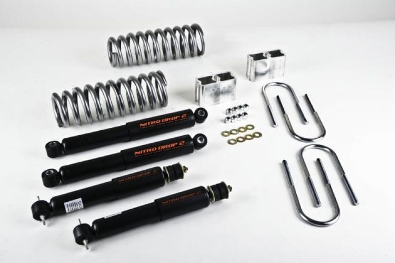 Belltech — Front And Rear Complete Kit W/ Nitro Drop 2 Shocks
LOWERING KIT W/ NITRO DROP 2 SHOCKS - 443ND