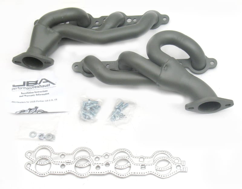 JBA — JBA 08-09 Pontiac G8 6.0/6.2L LS 1-3/4in Primary Ti Ctd Cat4Ward Header
Exhaust Header