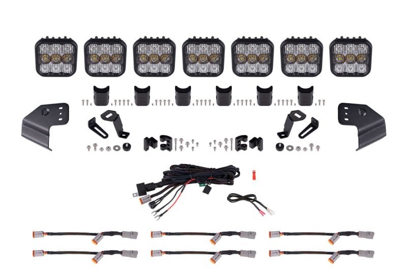 Diode Dynamics — Pod light featuring advanced TIR optics for high efficiency and focus.