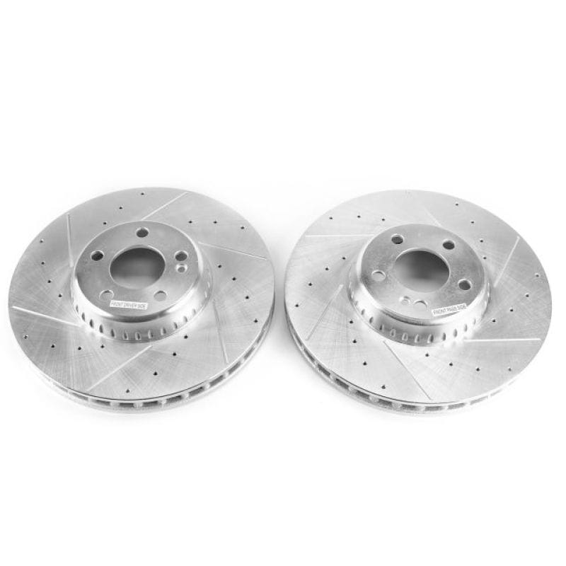 PowerStop — PowerStop Evolution Performance Drilled, Slotted & Plated Brake Rotor Pair
