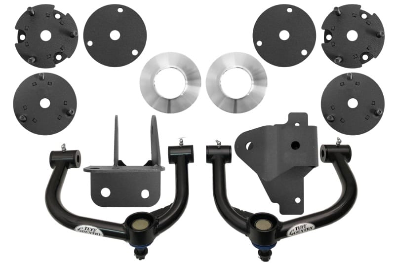 Tuff Country — 2021 Ford Bronco 3.5in. Suspension Lift Kit with Upper Control Arms