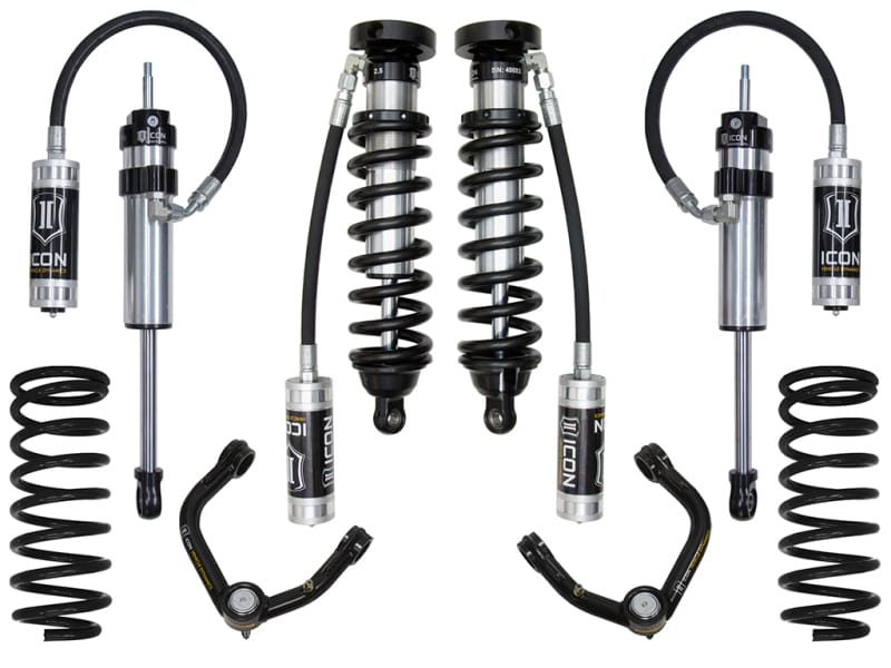ICON — 96-02 4RUNNER 0-3" STAGE 4 SUSPENSION SYSTEM W TUBULAR UCA
96-02 4RUNNER 0-3" STAGE 4 SUSPENSION SYSTEM