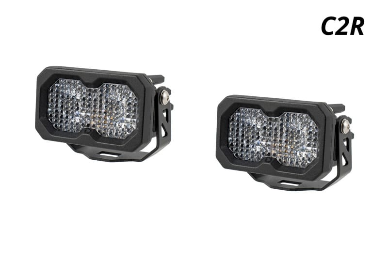 Diode Dynamics — Diode Dynamics C2R White Flood Standard LED Pod (Pair)