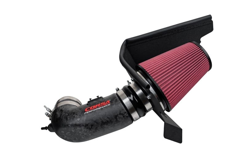 CORSA Performance — Corsa Performance Camaro ZL1 Matte Forged Carbon Fiber Air Intake with DryTech 3
