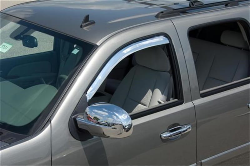 Putco — Element Chrome Window Visor In Channel