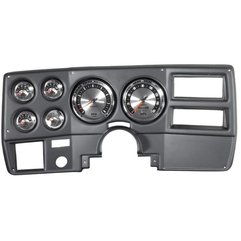 AutoMeter — GAUGE KIT, 6 PC, CHEVY TRUCK/SUBURBAN 73-83, TACH/MPH/FUEL/OILP/WTMP/VOLT, AM