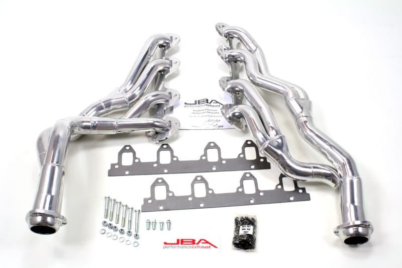 JBA — 67-70 Mustang  Tri Y 390-428 Silver Ctd