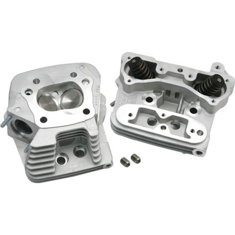 S&S Cycle — S&S Cycle 84-99 Performance Replacement Low Compression 76cc Cylinder Heads - Natural