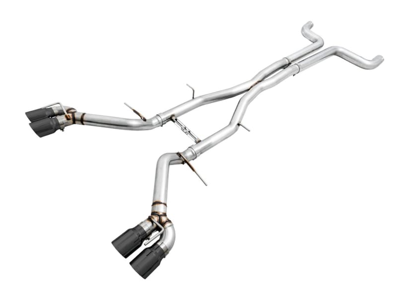 AWE Tuning — AWE Track Edition Cat-back for Gen6 Camaro SS / ZL1 / LT1 - Non-Resonated