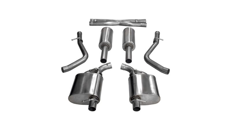 CORSA Performance — 2.5in. Cat-Back Dual Rear Exit