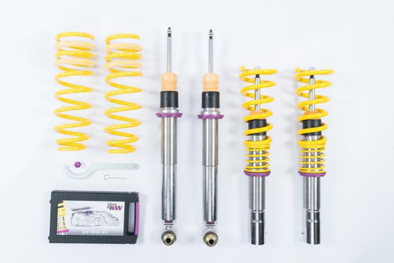 KW — Height Adjustable Coilovers with Independent Compression and Rebound Technology
KW COILOVER KIT V3 - 352200BW