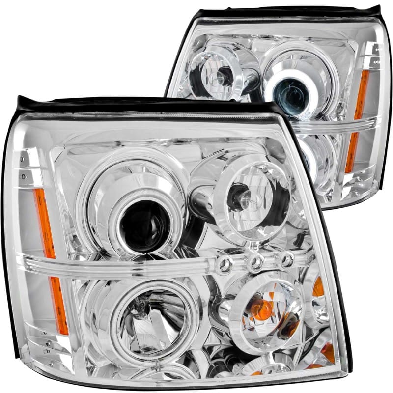 ANZO — ANZO 2003-2006 Cadillac Escalade Projector Headlights w/ Halo Chrome (CCFL) (HID Compatible)
Head Light Set
HdLtSet