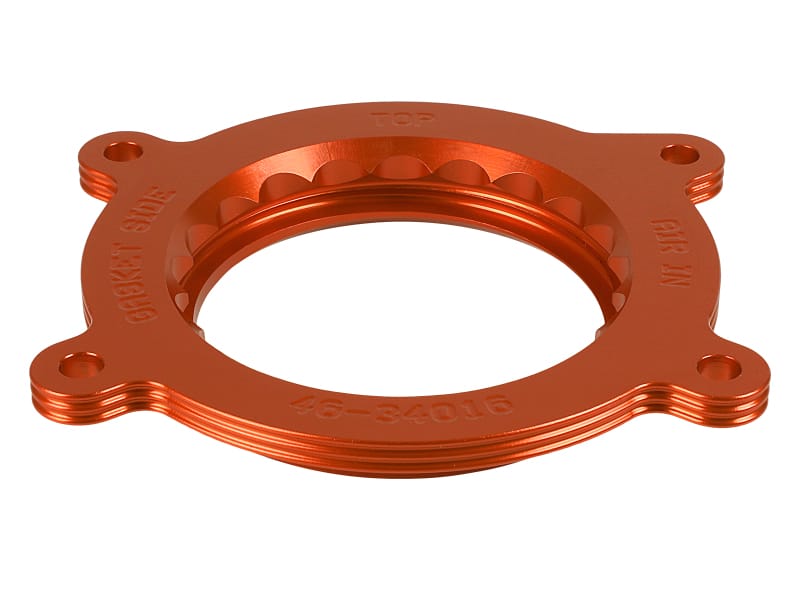 aFe — AFE Silver Bullet Throttle Body Spacer GM Trucks 1500 14-19 V8-6.2L
Throttle Body Spacer