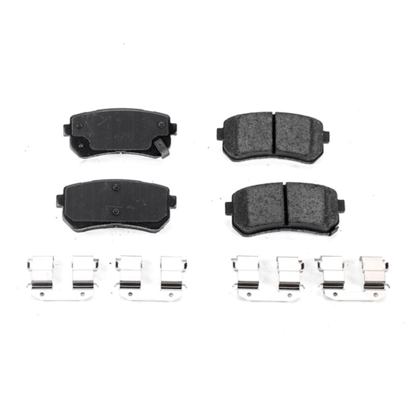 PowerStop — PowerStop - Z17 Low-Dust Ceramic Brake Pads with Hardware