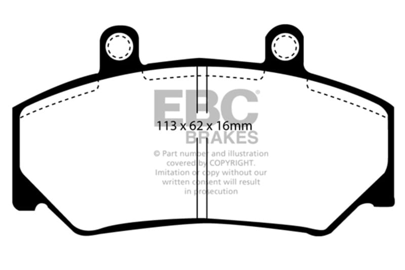 EBC — Ultimax OEM Replacement Brake Pads
