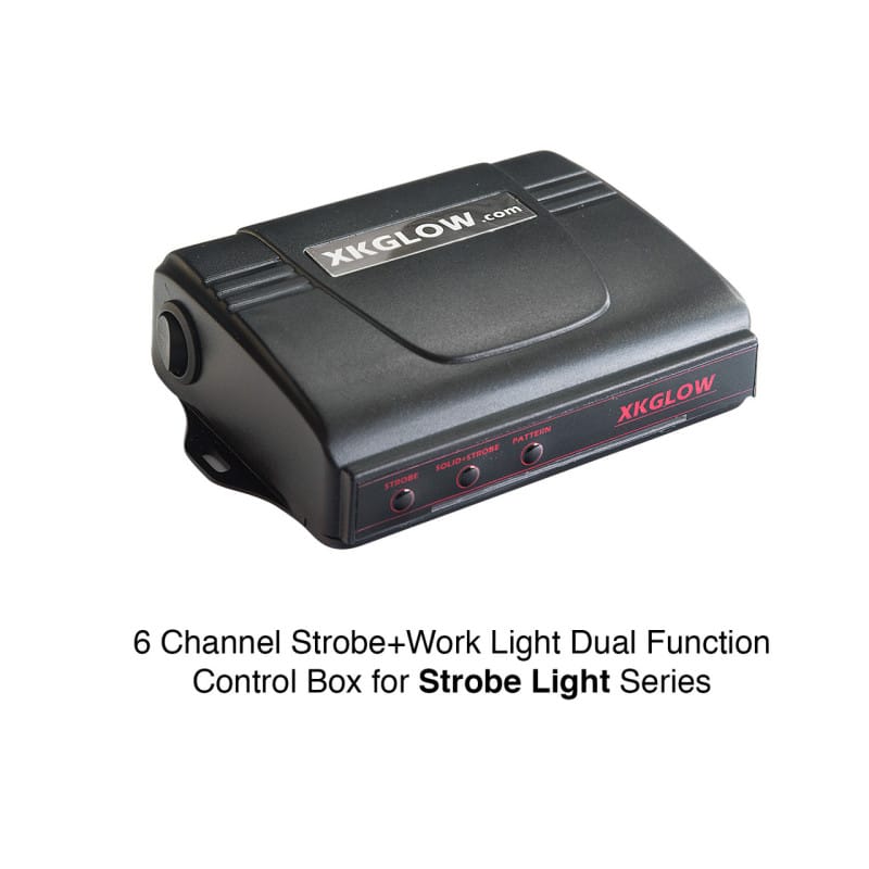 XKGLOW — XK Glow 6 Channel LED Work Light Strobe Controller