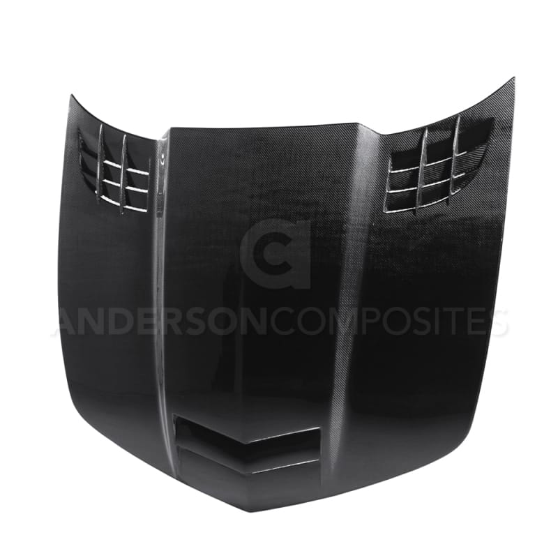 Anderson Composites — Anderson Composites 10-13 Chevy Camaro TTII-Style Carbon Fiber Hood