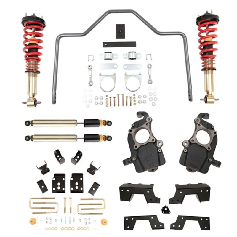 Belltech — PERFORMANCE HANDLING KIT PLUS W/ DAMPING ADJUSTABLE COILOVERS/SHOCKS - 1008HKP
Complete Kit Inc. Damping/Height Adjustable Front Coilovers & Rear Sway Bar