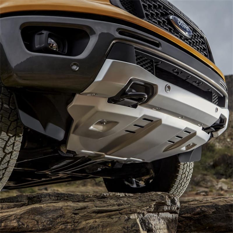 Ford Racing — 2019-2023 Ranger Skid Plate Kit-Silver
Raptor Enhanced Skid Plate