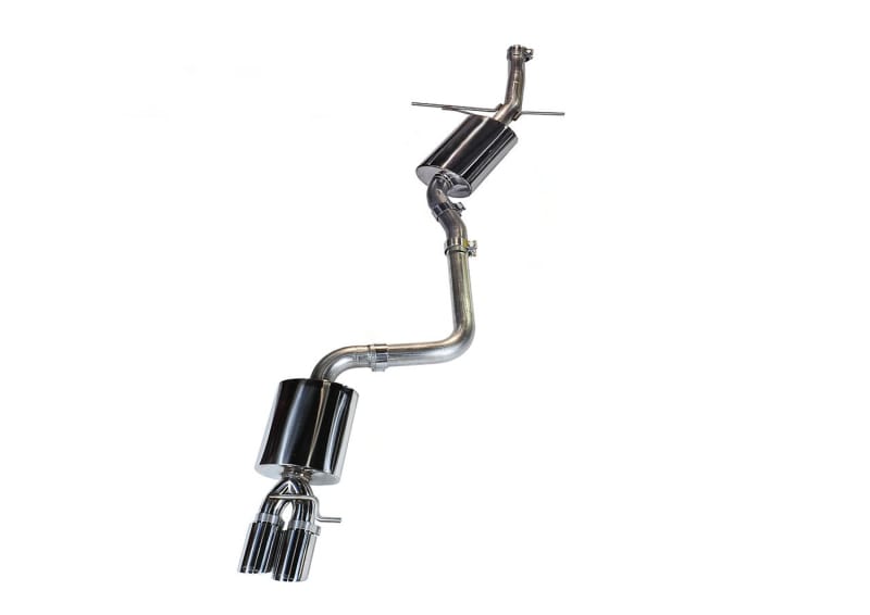 AWE Tuning — AWE Touring Edition for B8 A5 2.0T - Single Outlet, Chrome Tips