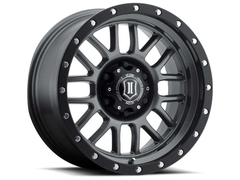 ICON — ICON ALLOYS ALPHA GUN MTL - 17 X 8.5 / 6 X 5.5 / 0MM / 4.75" BS