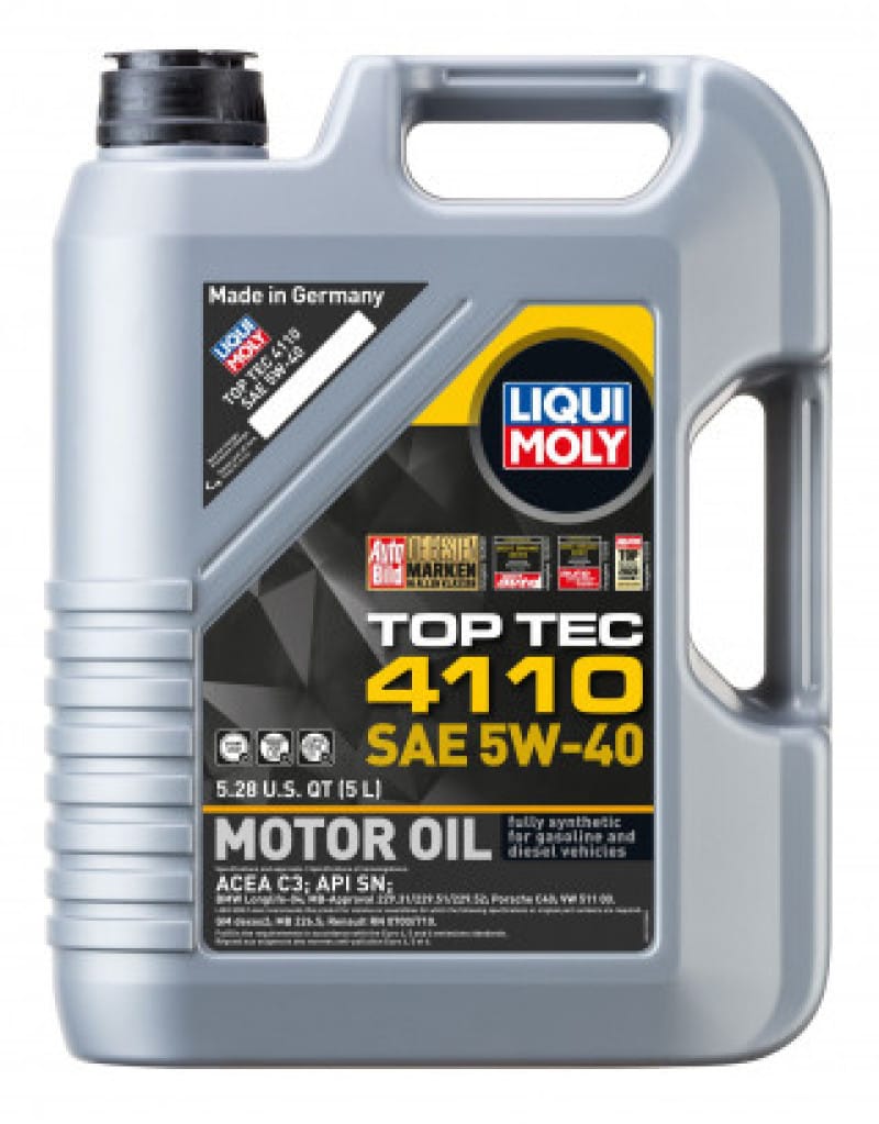 LIQUI MOLY — LIQUI MOLY 5L Top Tec 4110 Motor Oil SAE 5W40