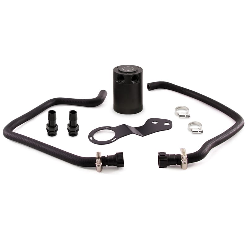 Mishimoto — Baffled Oil Catch Can, PCV Side, fits Chevrolet Camaro SS 2016-2024