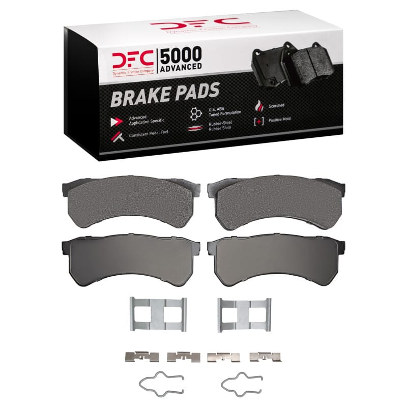 DFC — DFC 5000 Advanced Brake Pads - Semi Metallic and Hardware Kit