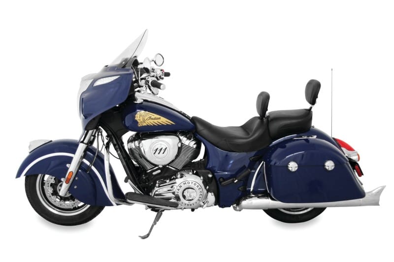 Mustang Motorcycle — Mustang 14-21 Indian Chieftain,Chief Cl,Dark Horse,Rdmaster,Vint Touring Recessed Pass Seat - Black