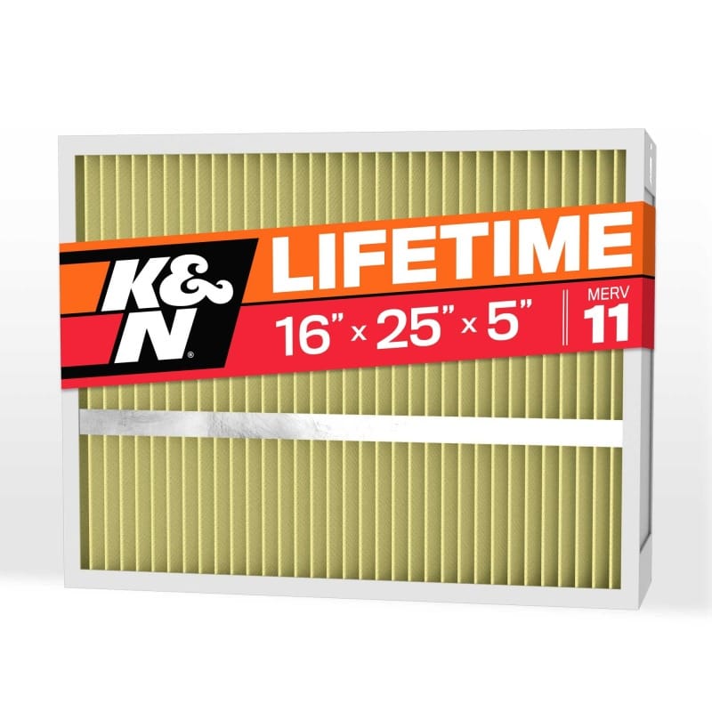 K&N Engineering — HVAC Filter; 16 x 25 x 5, MERV 11