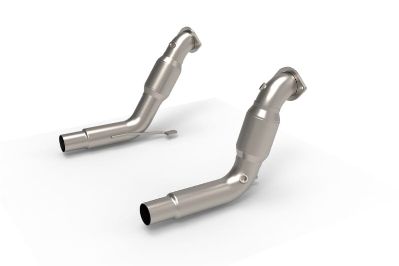 Kooks Headers — 2025 Explorer ST/Aviator GREEN Catted Downpipes
