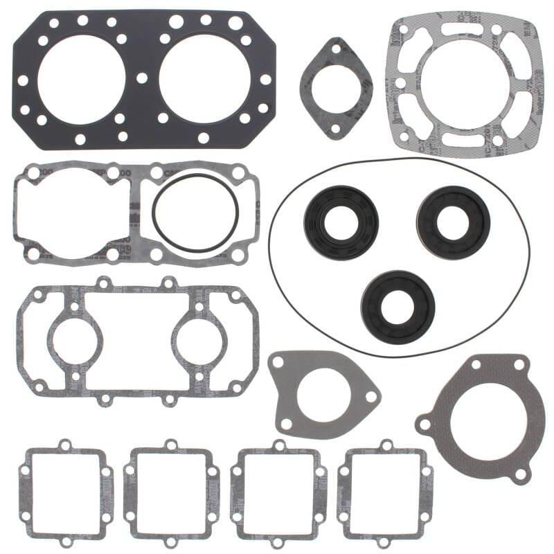 Vertex Pistons — Vertex Gaskets 91-95 Kawasaki JS550 SX Complete Gasket Kit w/ Oil Seals