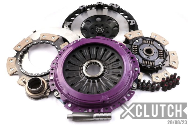 XCLUTCH — Clutch Kit Inc Flywheel; 9" Twin Sprung Ceramic Clutch Discs