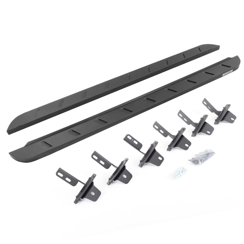 Go Rhino — RB10 Slim Line Running Boards with Mounting Brackets Kit