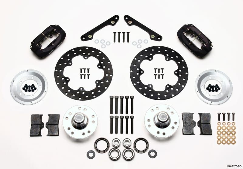Wilwood — KIT,DRAG,FRONT,CAMARO 79-81,MD DISC SPINDLE,DRILLED,ANO