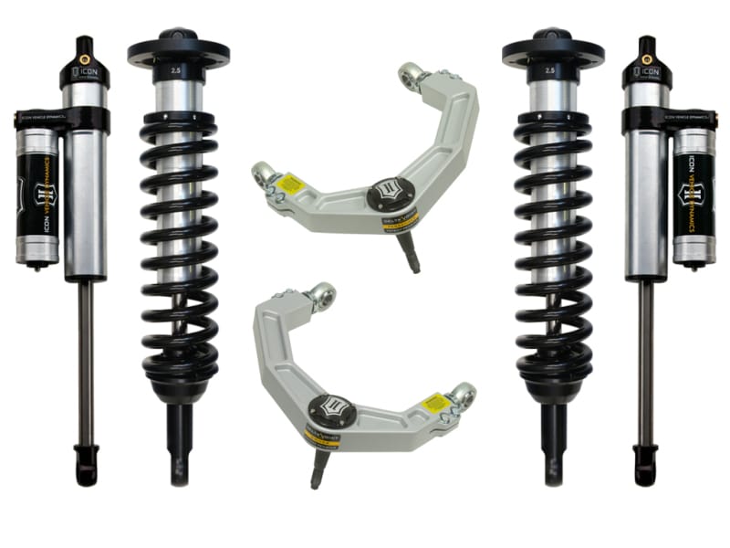ICON — 04-08 FORD F150 2WD 0-2.63" STAGE 3 SUSPENSION SYSTEM W BILLET UCA