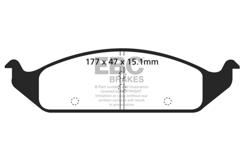 EBC — Ultimax OEM Replacement Brake Pads
