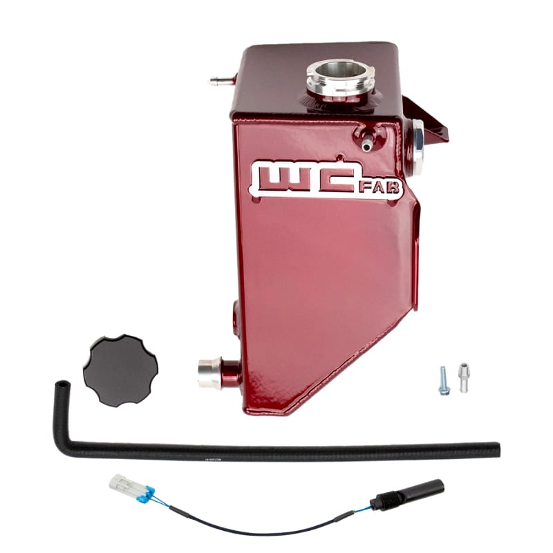 Wehrli — Coolant Tank, OEM Placement, for 2020-2025 Duramax L5P, WCFab Red