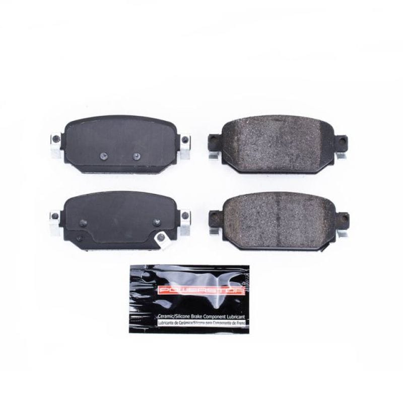 PowerStop — PowerStop - Z23 Daily Driver Carbon-Fiber Ceramic Brake Pads with Hardware Kit