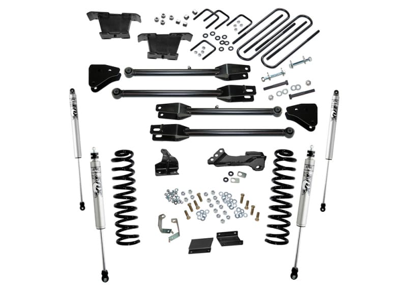 Superlift — 4" Lift Kit w/ FOX Shocks - 11-16 F250/350 4WD Diesel w/ 4-Link Arms
4in. Lift Kit w/FOX Shocks-11-16 F250/350 4WD Diesel w/4-Link Arms