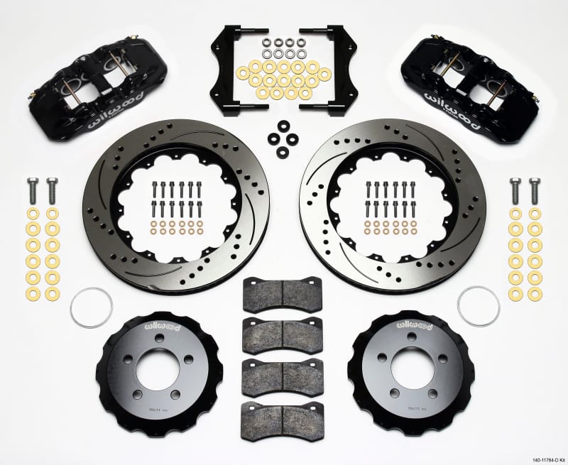 Wilwood — KIT,FRONT,MAG/CHALL/CHARG/300C,05-10 AERO6,14.25 ROTOR,SRP