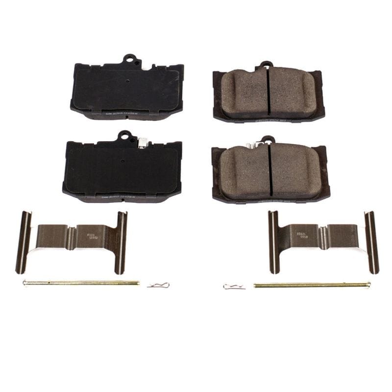 PowerStop — PowerStop - Z17 Low-Dust Ceramic Brake Pads with Hardware