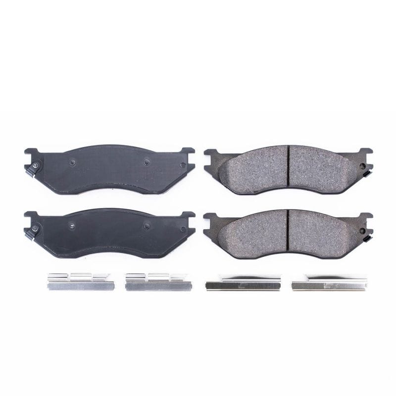 PowerStop — PowerStop - Z17 Low-Dust Ceramic Brake Pads with Hardware