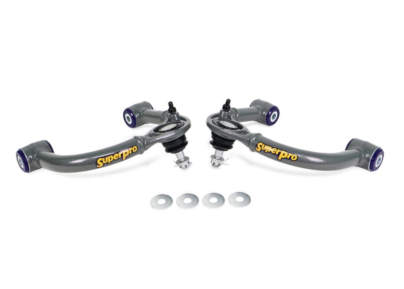 Superpro — Fixed Offset Upper Control Arms for improved alignment & handling