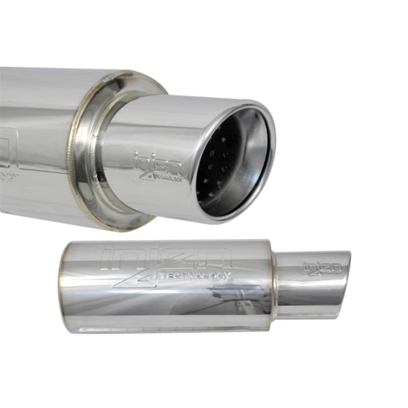 Injen — 76MM Universal Muffler with TIP